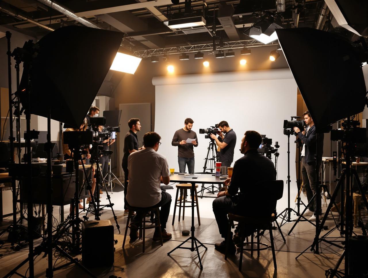 小蓝视频制作现场